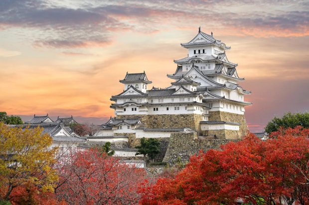 Lâu đài hạc trắng Himeji