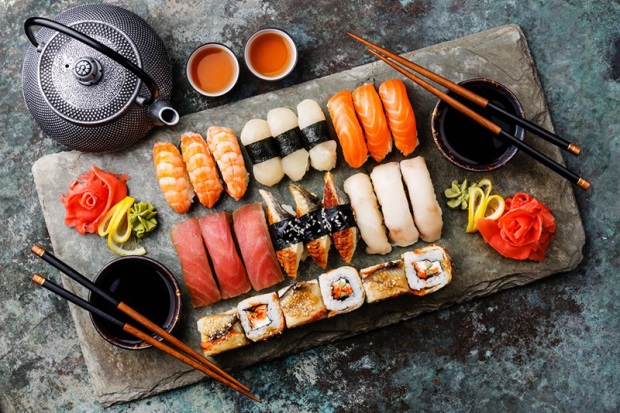 kinh nghiệm du lịch Nhật Bản - sushi
